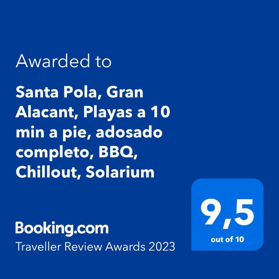 Santa Pola, Gran Alacant, Playas Cerca, Adosado Completo, Chillout, Solarium Экстерьер фото